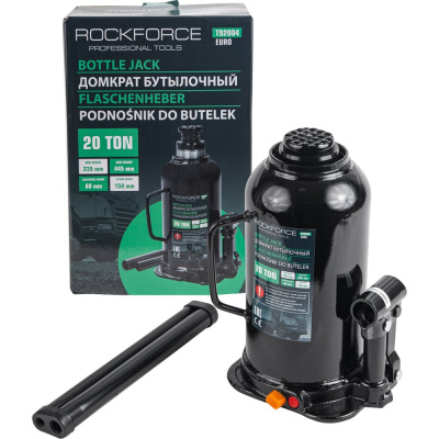 Домкрат бутылочный гидравлический низкопрофильный от бренда Rockforce 20 тонн