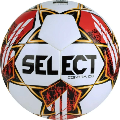 Мяч футбольный ((300) белый-красный, 4) CONTRA DB V23 FIFA, 854160300