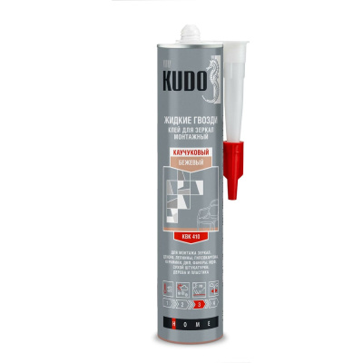 Универсальный монтажный клей для зеркал на каучуковой основе KUDO