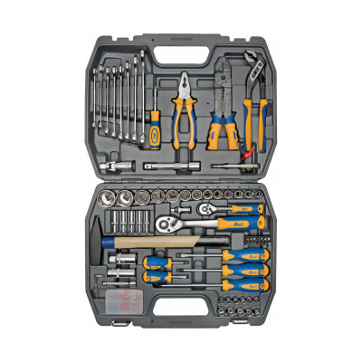 Набор инструмента 1/2 Dr и 1/4 Dr 99 предметов KRAFT KT
