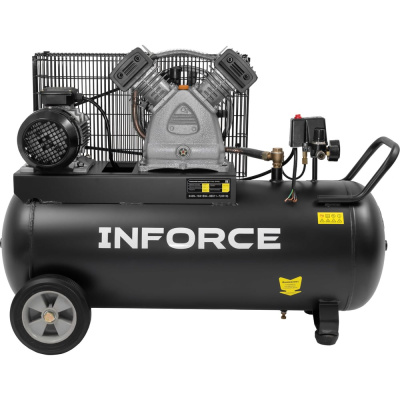 Ременной компрессор Inforce IBCV-100L-3P/420
