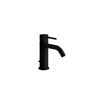 Смеситель для раковины Gessi Flessa донный клапан, соединительные шланги, цвет Black XL