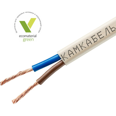 Шнур ШВВП Камкабель 2x0.75 мм 100 м ГОСТ