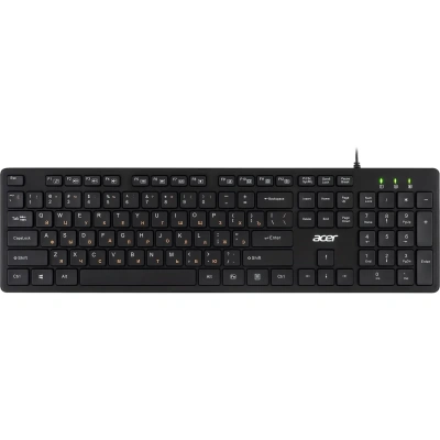 Клавиатура Acer OKW122 черный USB (ZL.KBDEE.00C)
