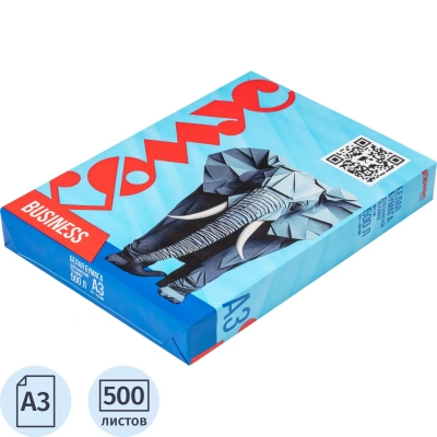 Бумага КОМУС ДОКУМЕНТ Business (А3, марка В, 80 г/кв.м, 500 л)