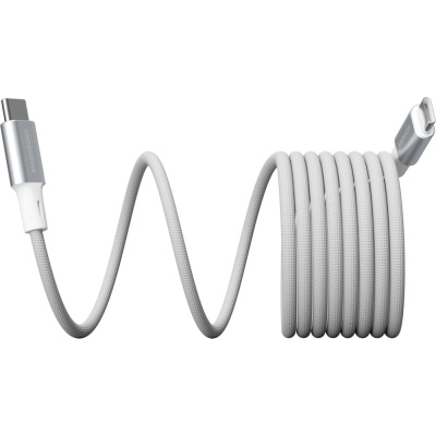 Магнитный кабель MAGSSORY Link C 240W Magnetic 2.4m USB-C Cable, белый CBL021w