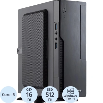 Мини ПК ProMEGA Jet B4(B4-9430) i5-12400/H610/16Gb/SSD512/220W/Win11Pro