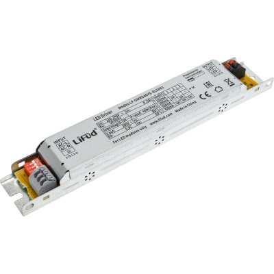 LED-драйвер Lifud 40Вт, вх 220-240В AC, вых 250-400мА 65-150В DC, изолир, металл
