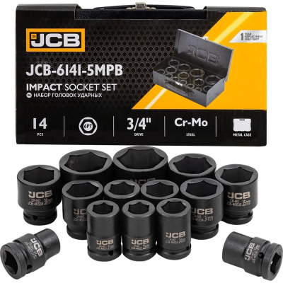Набор головок ударных JCB