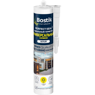 Универсальный идеальный герметик Bostik Perfect Seal силикон белый 280мл