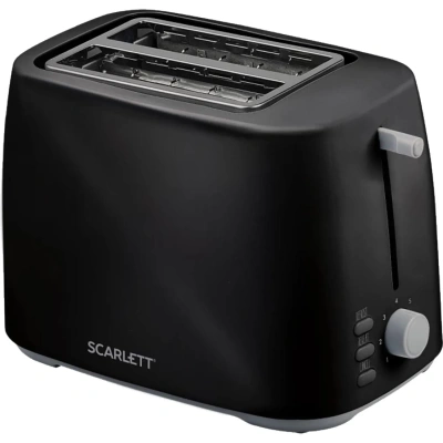 Тостер Scarlett SC-TM11068, 800 Вт, черный