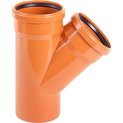 Тройник AQUAVIVA НПВХ 110-110x45 кирп.