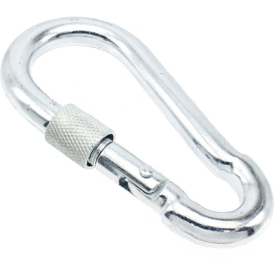 Карабины с муфтой BOWT 10 мм, оцинкованные, DIN 5299d, 10 шт.