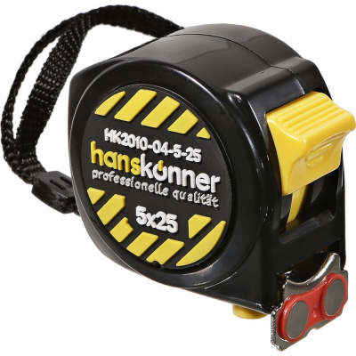 Рулетка Hanskonner 5x25, 2 стопа