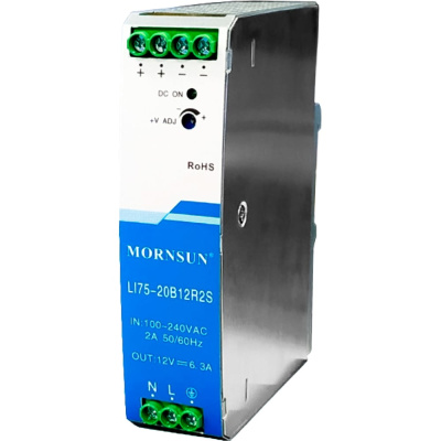 Преобразователь на DIN-рейку MORNSUN AC/DC LI75-20B12R2S 3976830