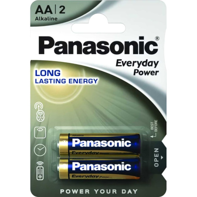 Батарейка Panasonic Everyday Power Standard LR6 AA 1.5В бл/2 щелочная