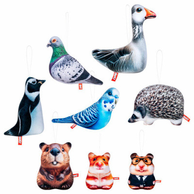 Игрушка мягкая "ЖИВОТНЫЙ МИР", ассорти, FANCY, PRIBO1