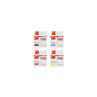 Комплект картриджей EasyPrint (C13T0921/T1081) для Epson T0925/T1085: черный, голубой, пурпурный, желтый