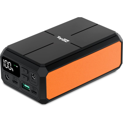 Внешний аккумулятор TopON 30000mAh (111Wh) Type-C1 PD 100W, Type-C2 PPS 27W, USB 22.5W, DC 12V-24V 84W