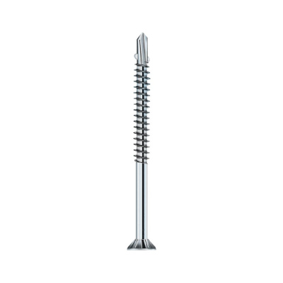 Саморез TULSTOR Wing Screw флюгель, дерево-металл, голубая оцинк TX 30 6,3x80 (уп.150шт)
