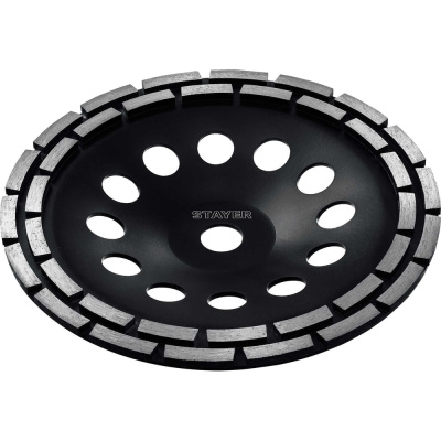 Алмазная двухрядная чашка STAYER Double 125 мм