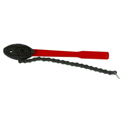 Цепной трубный ключ TD-tools красный, 1 1/2 (48мм)