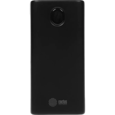 Мобильный аккумулятор CACTUS CS-PBFSJA-30000 30000mAh, 4.5A, 2xUSB-A/USB-C, черный