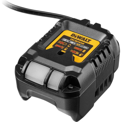 Предназначено для зарядки аккумуляторов DEWALT 10.8 В (12 В MAX), 18 В (20 В MAX) и FLEXVOLT 54 В