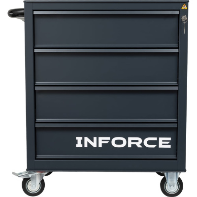 Инструментальная тележка Inforce с 4 ящиками, 755 × 465 × 835 мм
