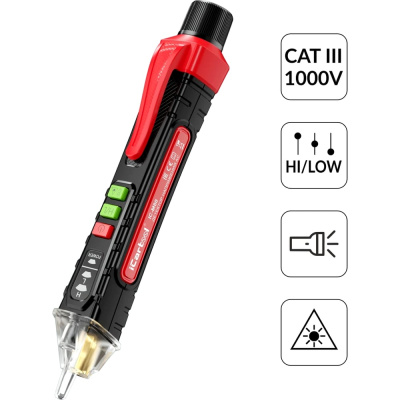 iCartool IC-M80 — бесконтактный тестер для обнаружения напряжения переменного тока в пределах от 12 до 1000 В