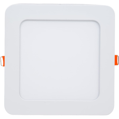 Квадратный встраиваемый даунлайт с драйвером Ecola LED downlight 12W 220V 4200K