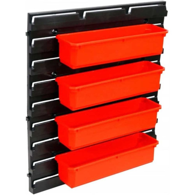 Набор лотков для метизов Qbrick System Containers SET № 4 - это идеальное решение для организации вашего рабочего