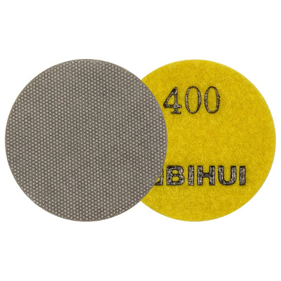 Алмазный гибкий шлифовальный круг, #400, 50мм, для гравера, BIHUI AGMEP4