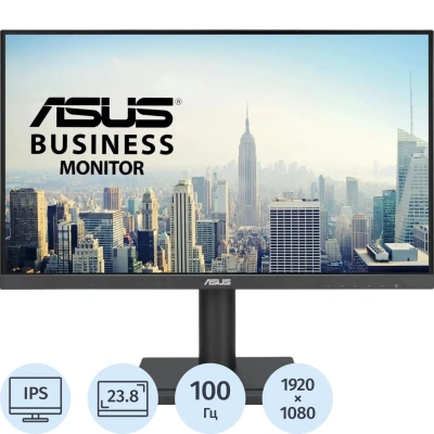 Монитор Asus 23.8 VA24DQFS IPS FHD HDMI DP VGA USB HAS Piv 100Hz 300cd