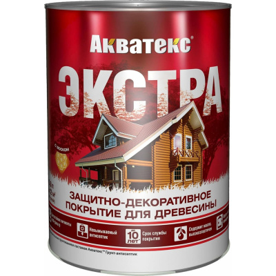 Защитно-декоративное покрытие АКВАТЕКС акватекс-экстра 259769