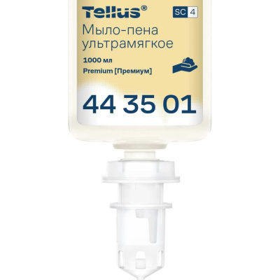 Мыло-пена ультрамягкое Tellus SC4, 1000 мл, Премиум качества