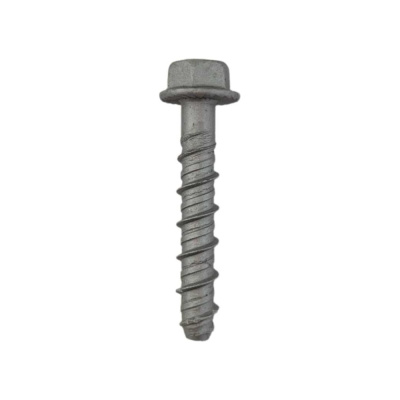 Шуруп для бетона Rusconnect PBW 06040 6x40 мм 7,5x40 мм, шестигранная головка с прессшайбой 100 шт. RUSPERT 2 серые
