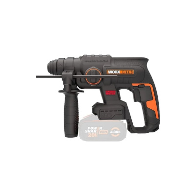 Перфоратор WORX WX381 20V бесщеточный аккумуляторный — перфоратор для сложных задач по ремонту