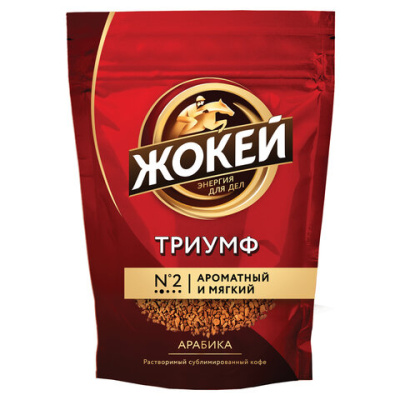 Кофе растворимый ЖОКЕЙ "Триумф", 150 г, сублимированный, 1000-08-0