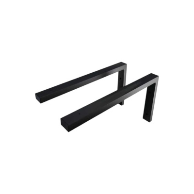 Кронштейн Life Metall для полки, столешницы, 39 см, черный LM-K1.03