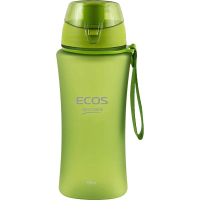 Бутылка для воды 480 мл ECOS SK5014 зеленая, 004734