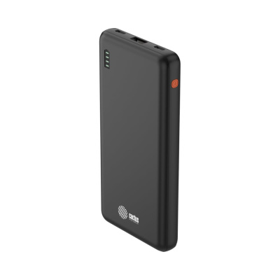 Мобильный аккумулятор CACTUS CS-PBFSAA-10000 10000mAh, 4.5A, USB-A/2xUSB-C, черный