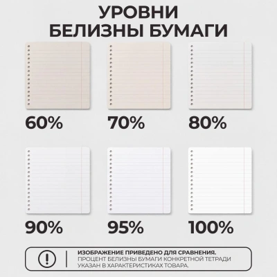 Тетрадь 48л А5ф клетка 60-65г/кв.м,греб,Обл.Бумвинил МЕТАЛЛИК Черная,059700