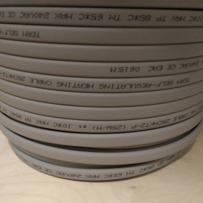 Саморегулирующийся нагревательный кабель ТЕРМ 16СНКТ2-Р, 50 м