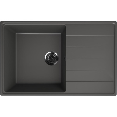 Мойка ULGRAN Quartz Асфальт Prima 780-09