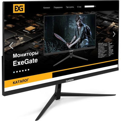 Монитор ExeGate ProSmart EV2707 VA LED Grade A+ безрамочный, 27", FHD, 1920x1080@75Гц, 16:9, 250cd m2, 4000:1, 178 178