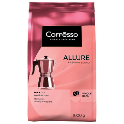 Кофе в зернах Coffesso ALLURE 1 кг