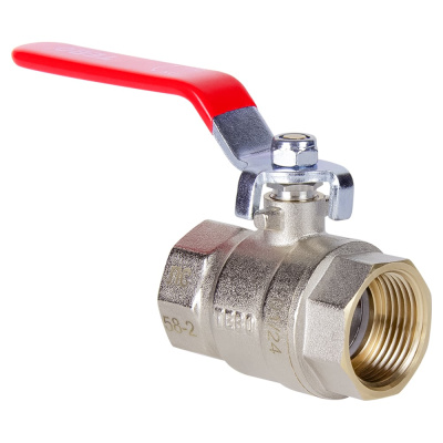 Кран шаровой полный проход TEBO ВН/ВН 1/2" ручка T-КШ.101.12.КР.CN