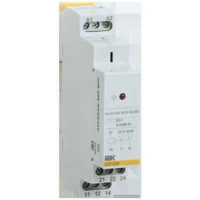 Промежуточное реле IEK OIR OIR-208-ACDC24V