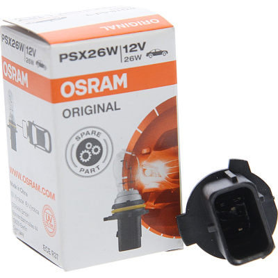 Автолампа PSX26W (PG18.5d-3) 12В 6851 Osram